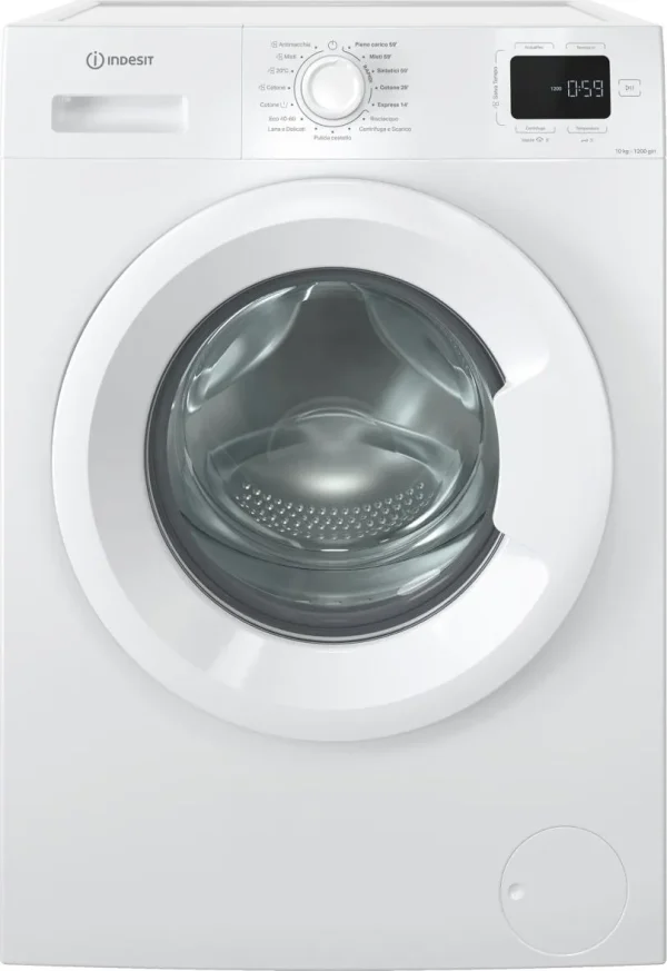 Lavatrice INDESIT 10 Kg Classe A Centrifuga 1200 giri IM 1072 MY TIME IT
