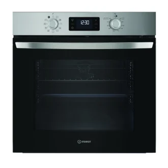 Forno Elettrico INDESIT da Incasso 71 Lt Multifunzione Ventilato Inox IO278PX