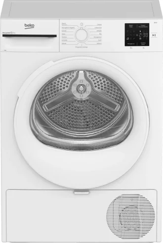 Asciugatrice BEKO 8 Kg Classe D Pompa di calore Inverter BMT83EW