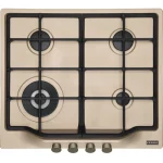Piano Cottura FRANKE a Gas 4 Fuochi Gas 60 cm Colore Avena FCH6043GTCOAC