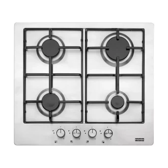 Piano Cottura FRANKE a Gas 4 Fuochi 60 cm Colore Inox FHNL6044GXSE