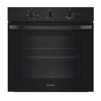 Forno Elettrico INDESIT da Incasso 66 Lt Multifunzione Ventilato Nero IO235HB