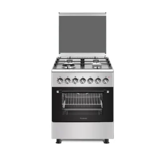 Cucina LAREL 4 fuochi a gas 60×60 Forno a Elettrico Inox L60EX