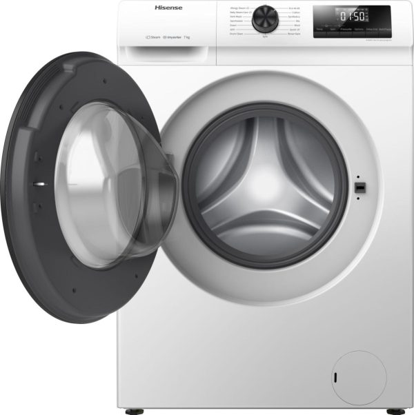 Lavatrice HISENSE standard 7 Kg Slim classe A 1200 giri WFQP701219VM - immagine 2