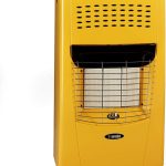 Stufa BARTOLINI a Gas Infrarossi Alimentazione GPL potenza 4.2 kW INF M Giallo