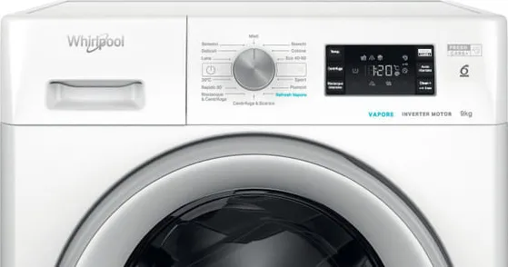 Lavatrice Whirlpool 6° senso 9 Kg Classe A Inverter FFB 9269 SV IT - immagine 2