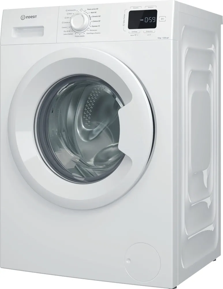 Lavatrice INDESIT 6 Kg Slim Classe B 1200 giri IM 642B MY TIME IT - immagine 2