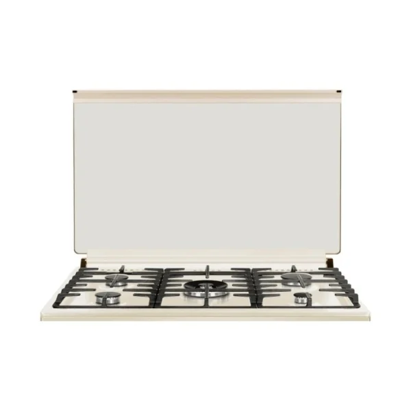 Cucina LAREL 5 Fuochi a Gas Tutto Forno a gas 90x60cm Beige L90GR - immagine 2
