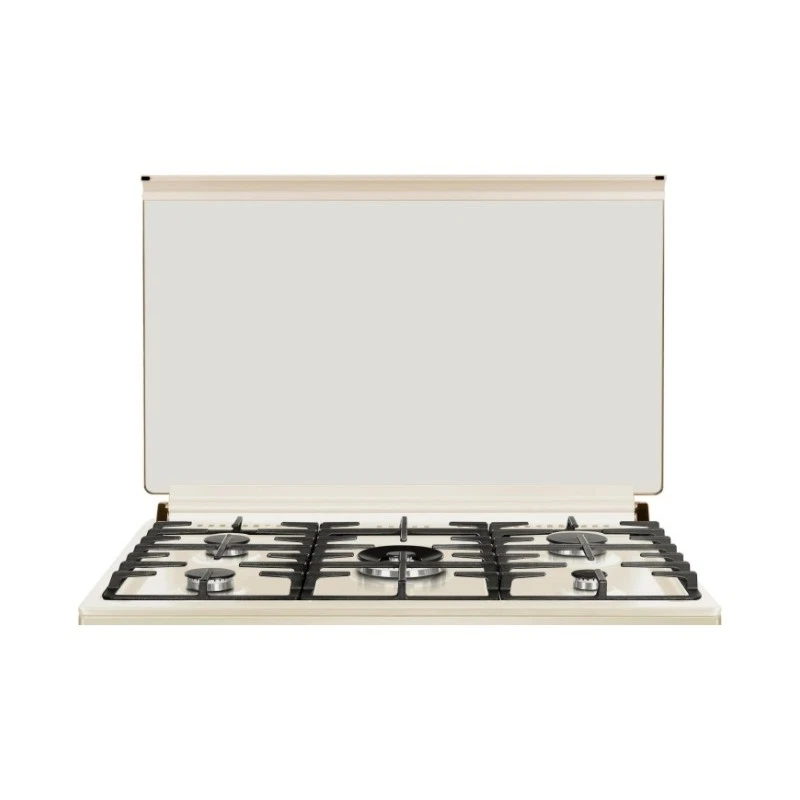 Cucina LAREL 5 Fuochi a Gas Tutto Forno a gas 90x60cm Beige L90GR - immagine 2
