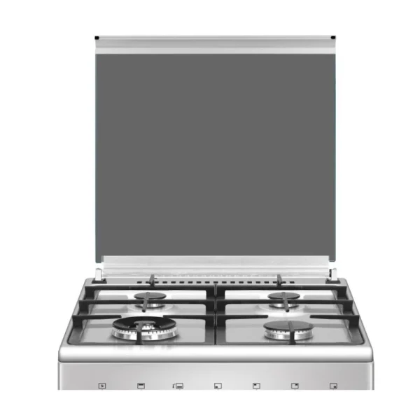 Cucina LAREL 4 fuochi a gas 60×60 Forno a Elettrico Inox L60EX - immagine 2