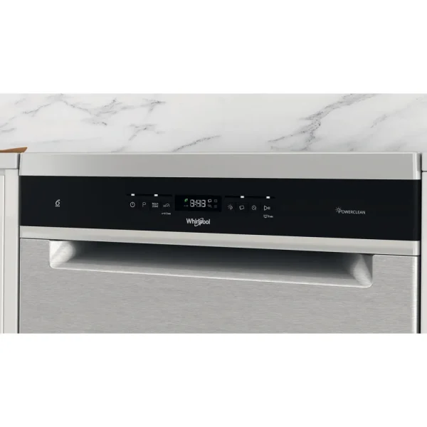 Lavastoviglie WHIRLPOOL Capacità 14 Coperti Classe C Colore Inox WFO3O41PLX - immagine 3