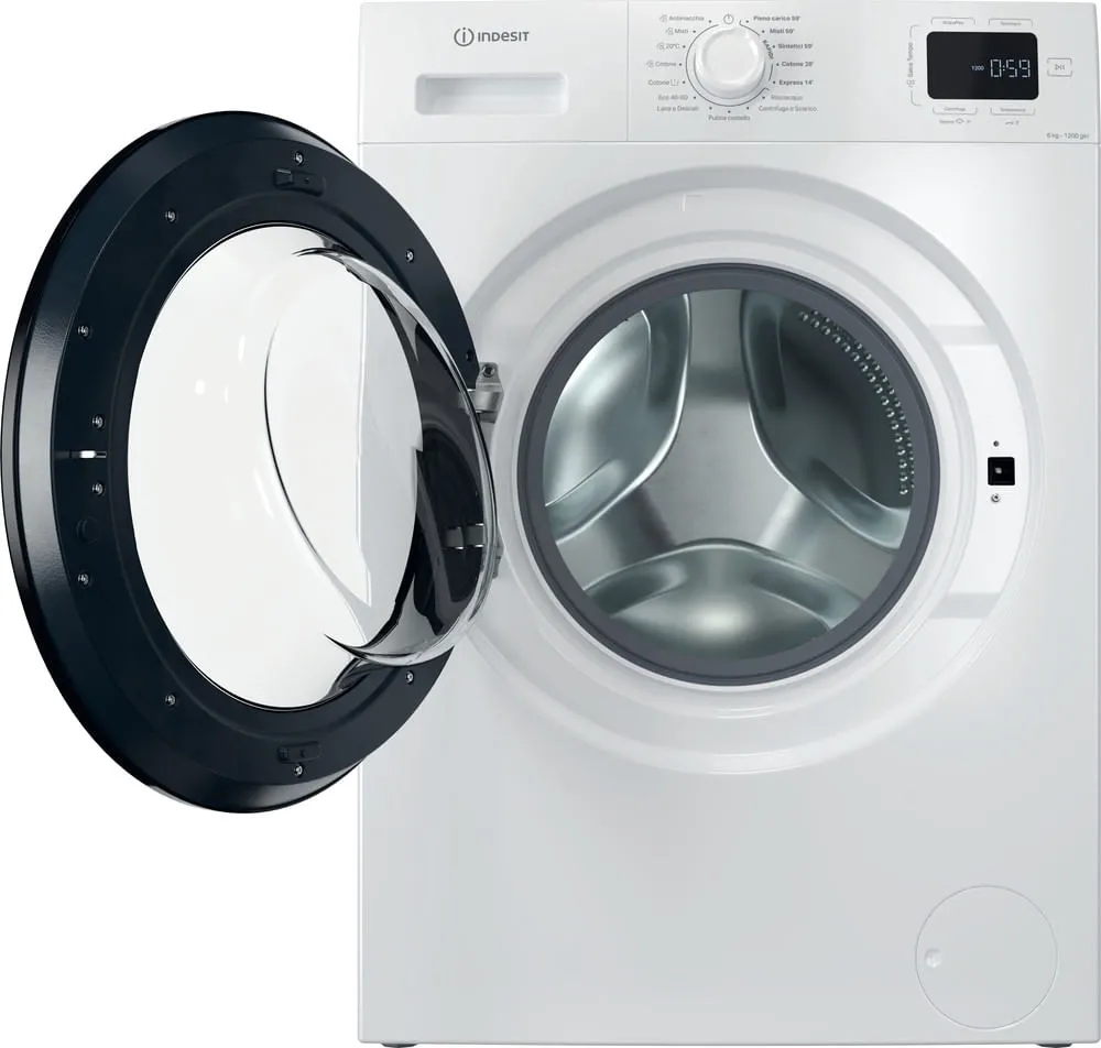 Lavatrice INDESIT 6 Kg Slim Classe B 1200 giri IM 642B MY TIME IT - immagine 3