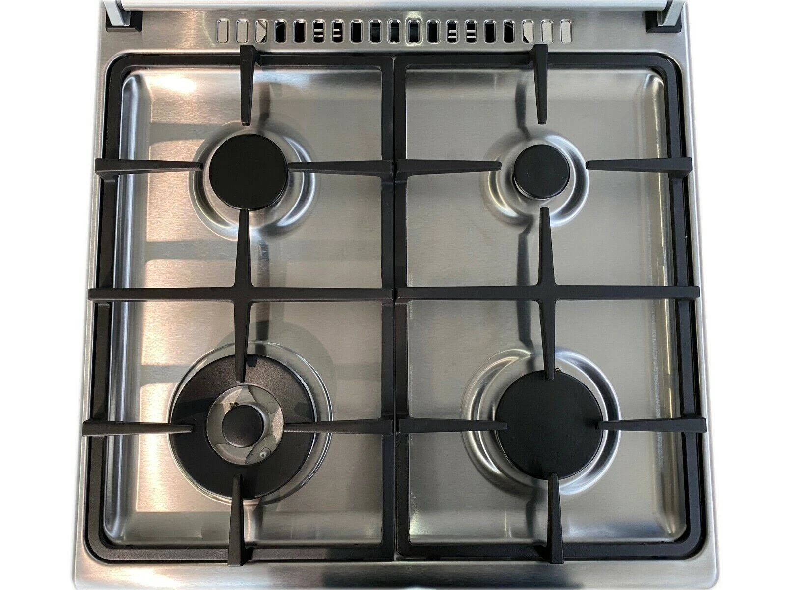 Cucina LAREL 4 fuochi a gas 60×60 Forno a gas Ventilato Inox L60GX - immagine 3