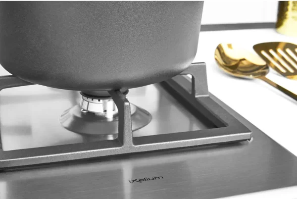 Piano Cottura WHIRLPOOL a Gas 5 Fuochi 75 cm Acciaio inox/ghisa GMR7522/IXL - immagine 4