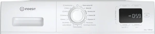 Lavatrice INDESIT 6 Kg Slim Classe B 1200 giri IM 642B MY TIME IT - immagine 4