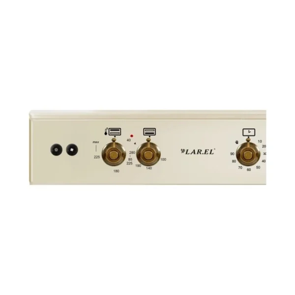 Cucina LAREL 5 Fuochi a Gas Tutto Forno a gas 90x60cm Beige L90GR - immagine 4