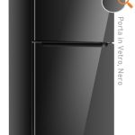 Frigorifero AKAI Doppia Porta No Frost Classe E 453 Litri Vetro GLASS435BK-L