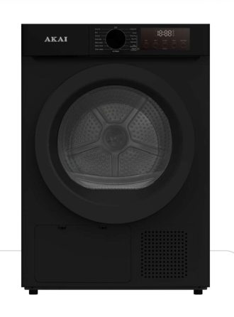 Asciugatrice AKAI 10 KG Classe A++ a pompa di calore ASC1053ES/BK