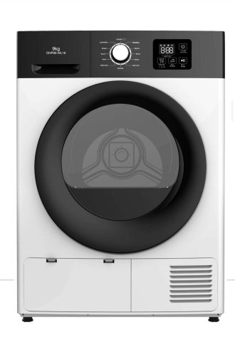 Asciugatrice AKAI 9 KG Classe A++ a pompa di calore ASC9016EWK-W