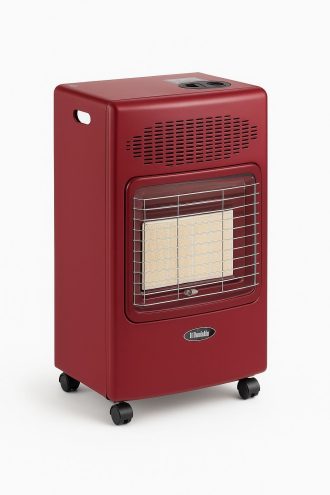 Stufa BARTOLINI a Gas Infrarossi Alimentazione GPL 4.2 kW INF H ROSSO VINO