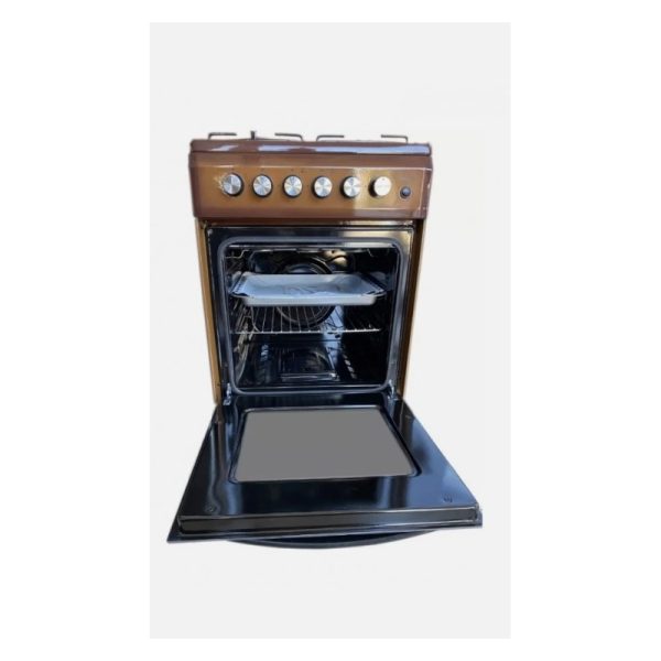 Cucina LAREL 4 Fuochi 50×50 Forno gas + grill Colore L5005M - immagine 2
