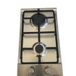 Piano Cottura LAREL a gas 2 Fuochi 30 cm Inox L828X