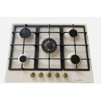 Piano cottura LAREL Incasso a Gas 5 fuochi 70 cm Avena L858AG
