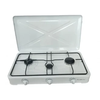 Fornello a Gas 3 Fuochi LAREL con Coperchio FOR.L300