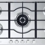 Piano cottura DE LONGHI a gas 90cm Acciaio Inox SLF590LX