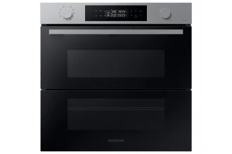 Forno SAMSUNG Elettrico da Incasso Dual Cook 75 L Multif. Nero/Inox NV7B4540VBS