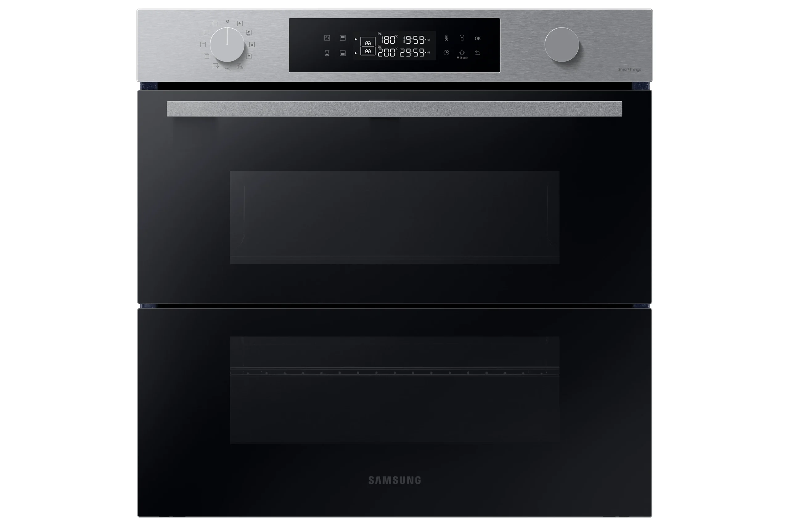 Forno SAMSUNG Elettrico da Incasso Dual Cook 75 L Multif. Nero/Inox NV7B4540VBS