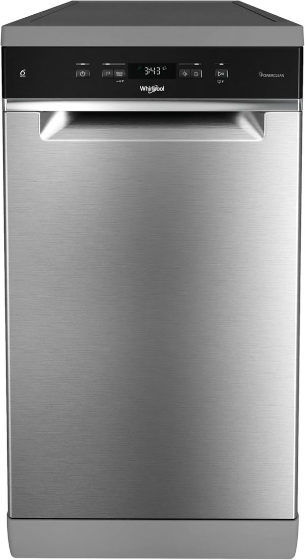 Lavastoviglie WHIRLPOOL 45 cm 11 Coperti Classe D Colore Silver WH4FD11CS7A0X