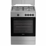 Cucina INDESIT 4 Fuochi a Gas 60X60 Forno a gas Inox I6GGKMS