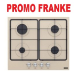 Piano Cottura FRANKE a Gas 4 Fuochi Gas 60 cm Colore Avena FHSM6044GOAE