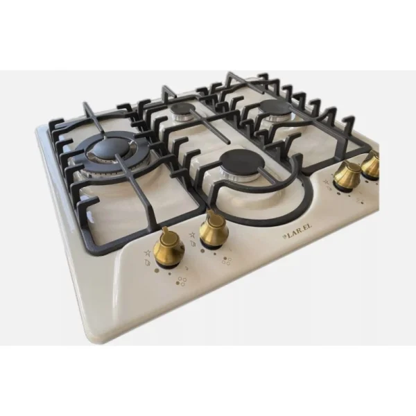 Piano cottura LAREL da Incasso a Gas 4 fuochi 60cm Avena L848AG - immagine 3
