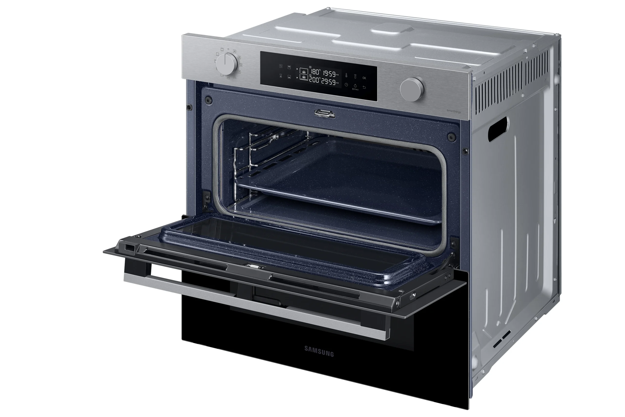Forno SAMSUNG Elettrico da Incasso Dual Cook 75 L Multif. Nero/Inox NV7B4540VBS - immagine 3