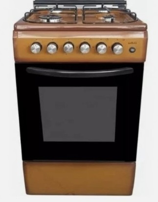 Cucina LAREL 4 Fuochi 50×50 Forno gas + grill Colore L5005M