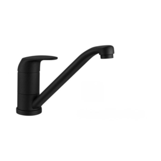 Miscelatore APELL da cucina monocomando a canna bassa Granito Nero APL4070GB