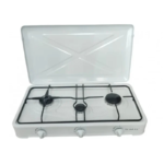 Fornello a Gas 3 Fuochi LAREL con Coperchio FOR.L300