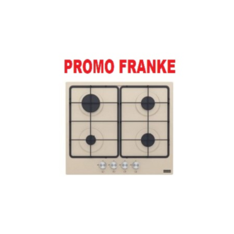 Piano Cottura FRANKE a Gas 4 Fuochi Gas 60 cm Colore Avena FHSM6044GOAE