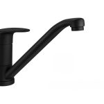 Miscelatore APELL da cucina monocomando a canna bassa Granito Nero APL4070GB