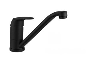 Miscelatore APELL da cucina monocomando a canna bassa Granito Nero APL4070GB