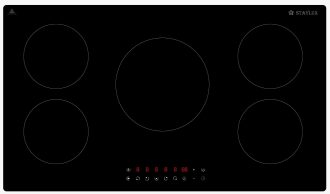 Piano Cottura STAYLUX a Induzione da 90 cm in Vetroceramica Nero HI90-05TB