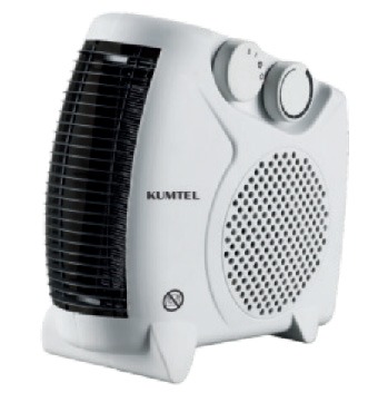 Termoventilatore KUMTEL 2000 Watt Con Termostato 2 Velocita HFH-03