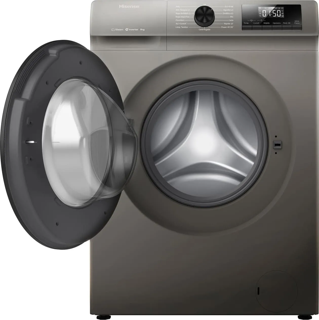 Lavatrice HISENSE standard 8 Kg classe A 1400 giri WF1Q8041BT - immagine 2