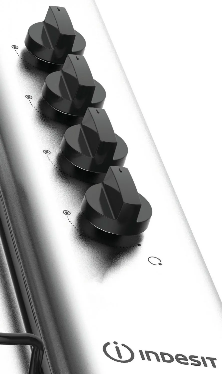 Piano Cottura INDESIT a Gas 60 cm Colore Inox PAA 642 IX/I WE1 - immagine 3