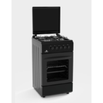 Cucina STAYLUX 4 Fuochi Forno a gas 50x50 cm 55 G40F BLACK