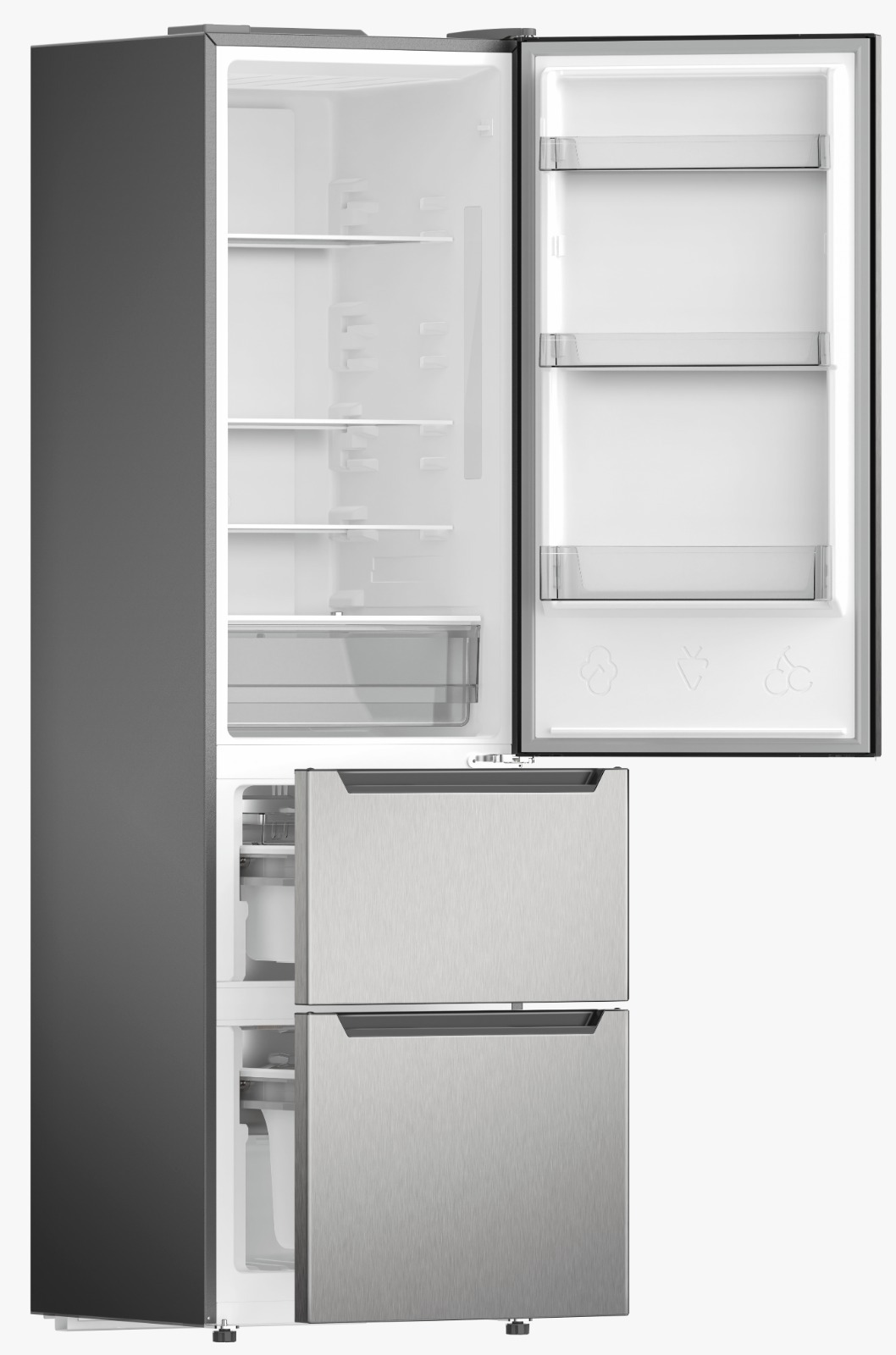 Frigorifero STAYLUX Combinato Total no frost 282 Lt Silver BCD-280LT2 - immagine 2