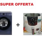 Kit promozione Lavatrice STAYLUX 6 kg Blu + Friggitrice ad Aria 5 lt