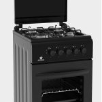 Cucina STAYLUX 4 Fuochi Forno a gas 50x50 cm 55 G40F BLACK OUT.